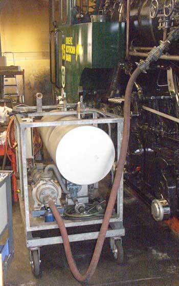 The DLM preheater. October 8 2003