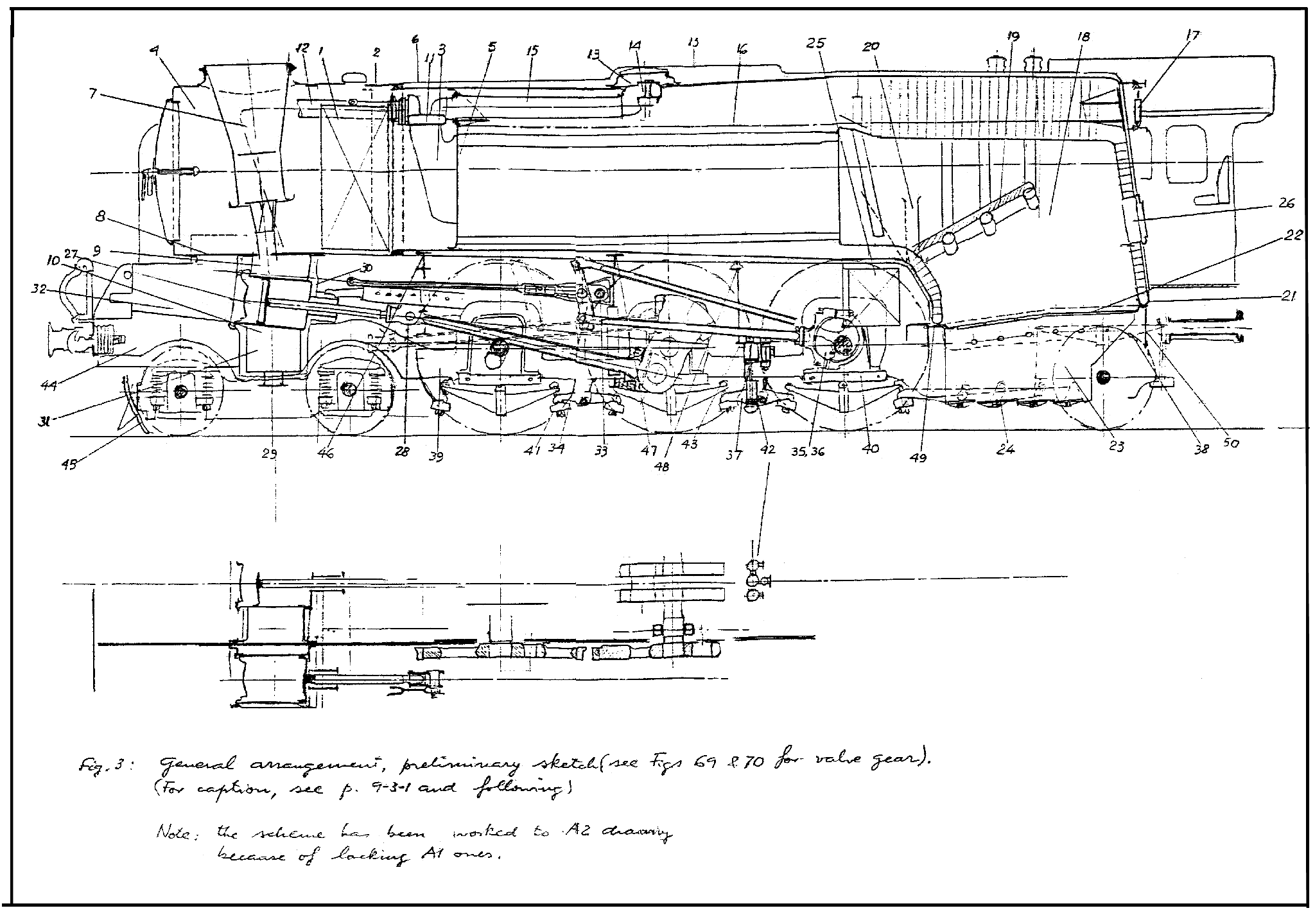 Fig.3: General arrangement - preliminary sketch.