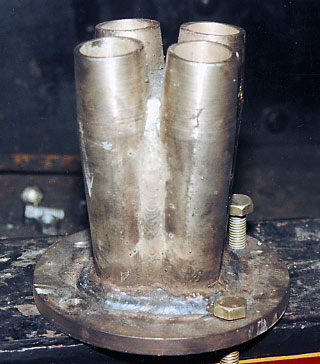 Annie's Lempor nozzle before installation. &copy; Nigel A. H. Day