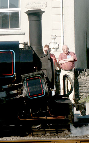 As seen in 2003 Linda carries a 'normal' chimney again, somewhat different to the Lempor fitted when the locomotive was a Gas Producer. August 14 2003 