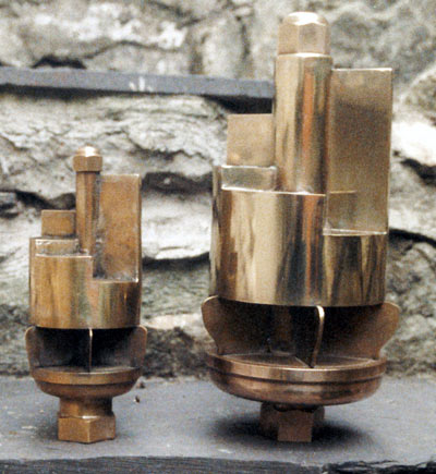 Two nice chime whistles. &copy; Nigel A. H. Day