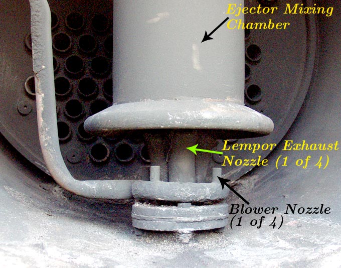 Annotated View of FCAF No.3's Smokebox Arrangement