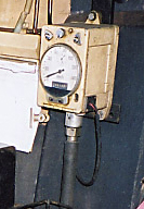 the speedometer/speed recorder as fitted in the cab of R711. September 2001.