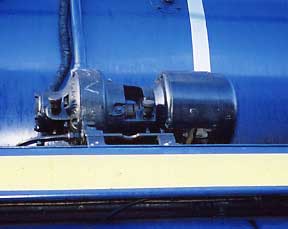 The turbogenerator fitted to R711. September 2001.